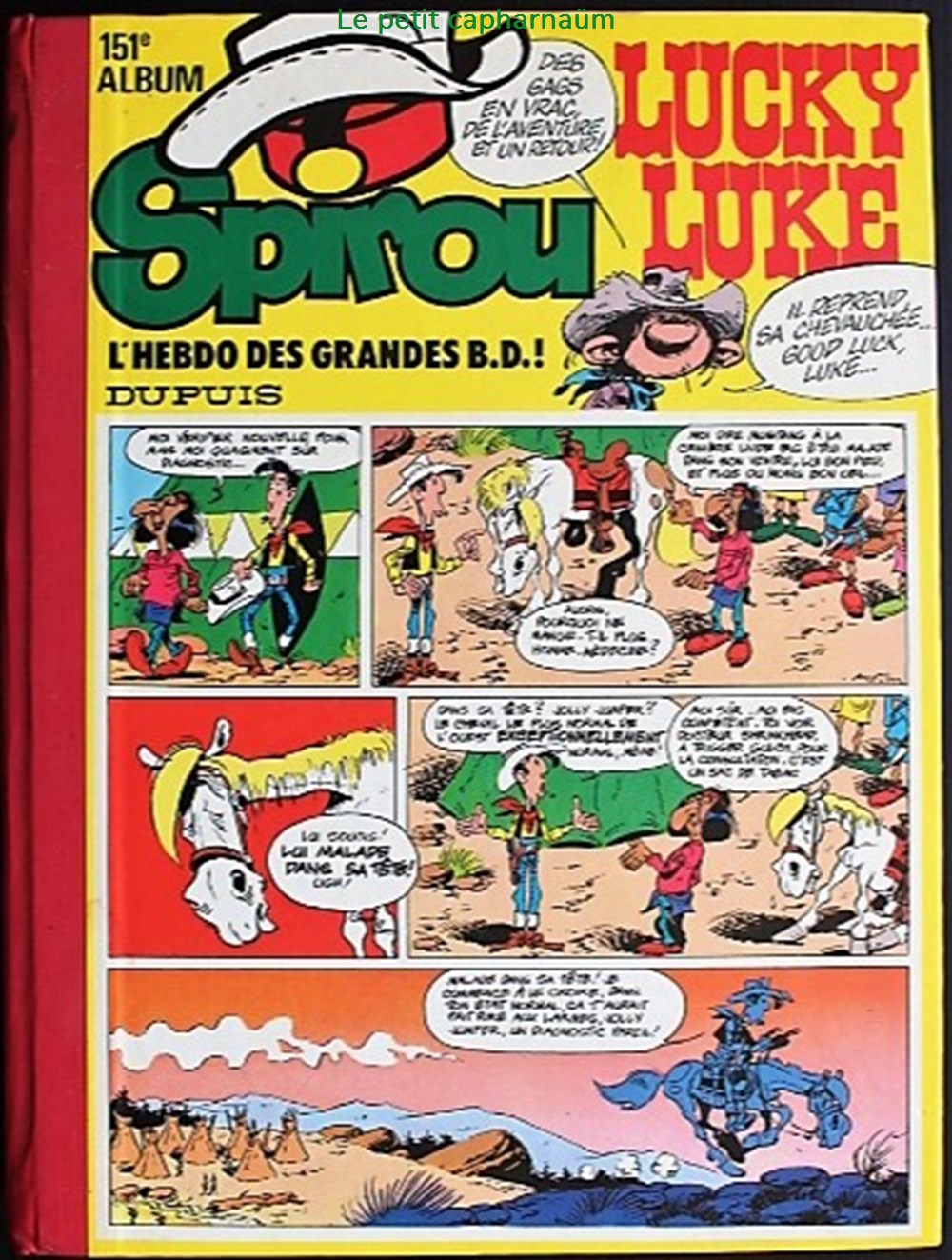 Recueil du journal de Spirou - 151 livres bd revues bandes dessinees recueil du journal de spirou 151