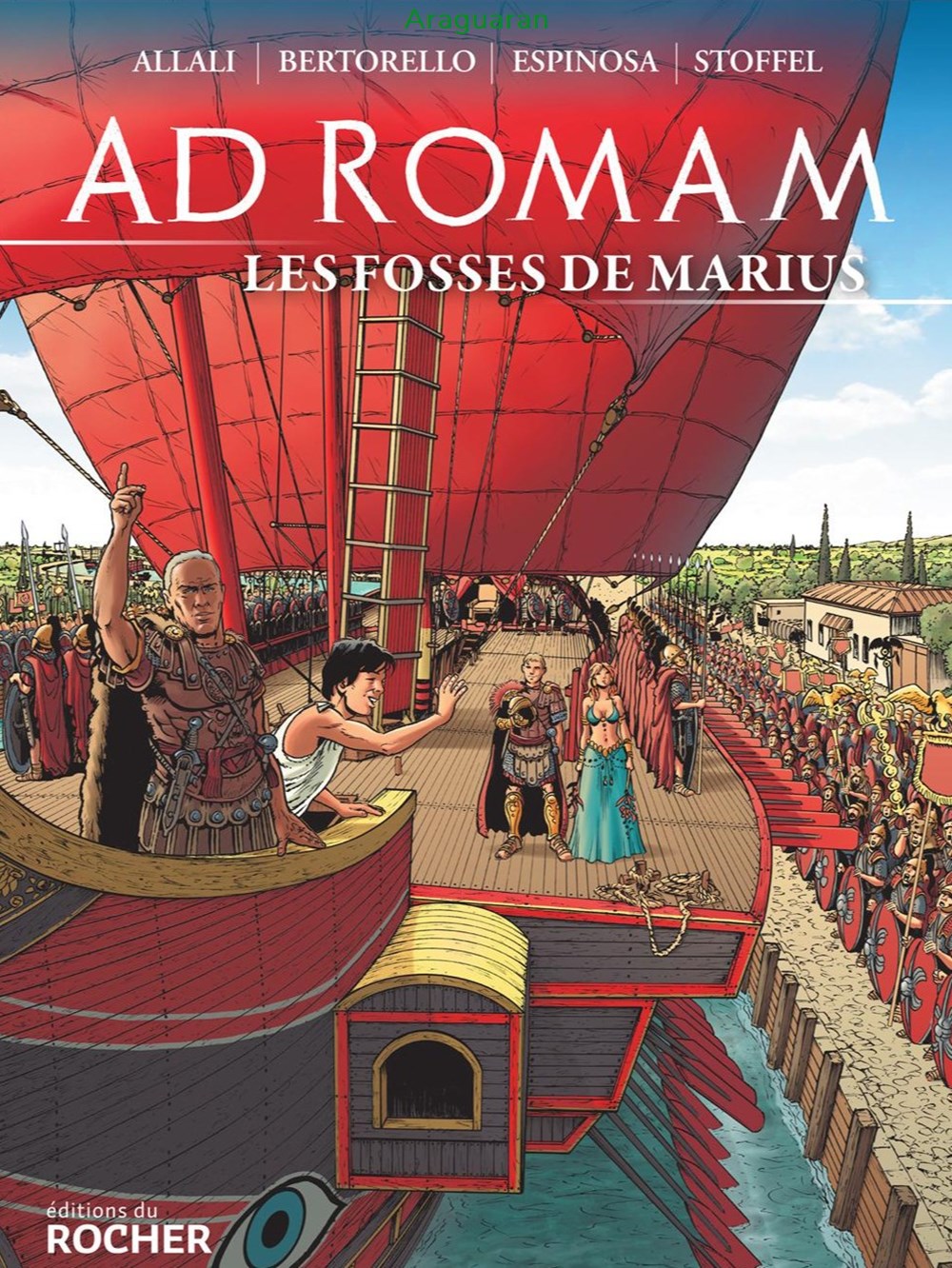 Album - Ad Romam - 02 - Les fosses de Marius livres bd revues bandes dessinees album ad romam 02 les fosses de marius