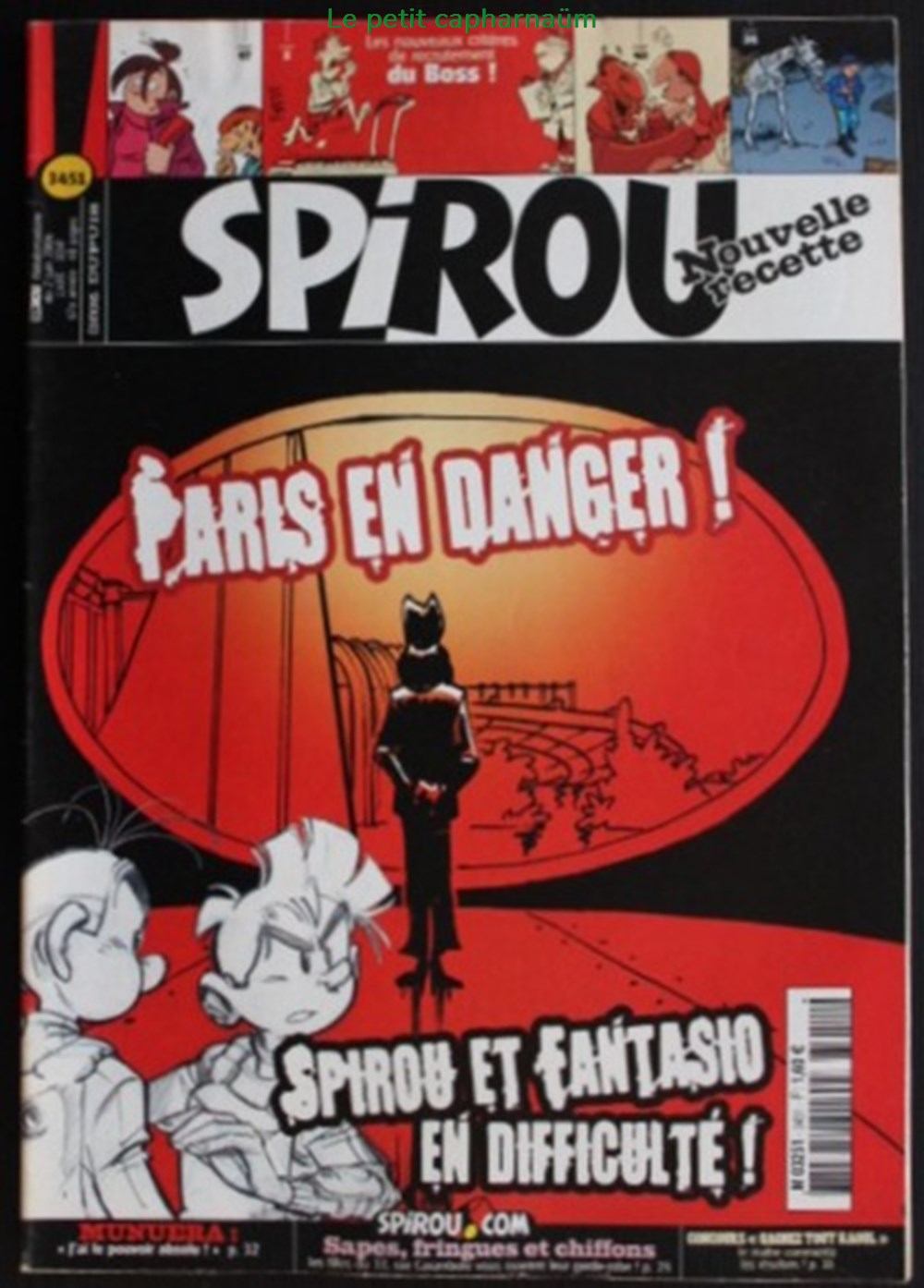 livres bd revues spirou 3451