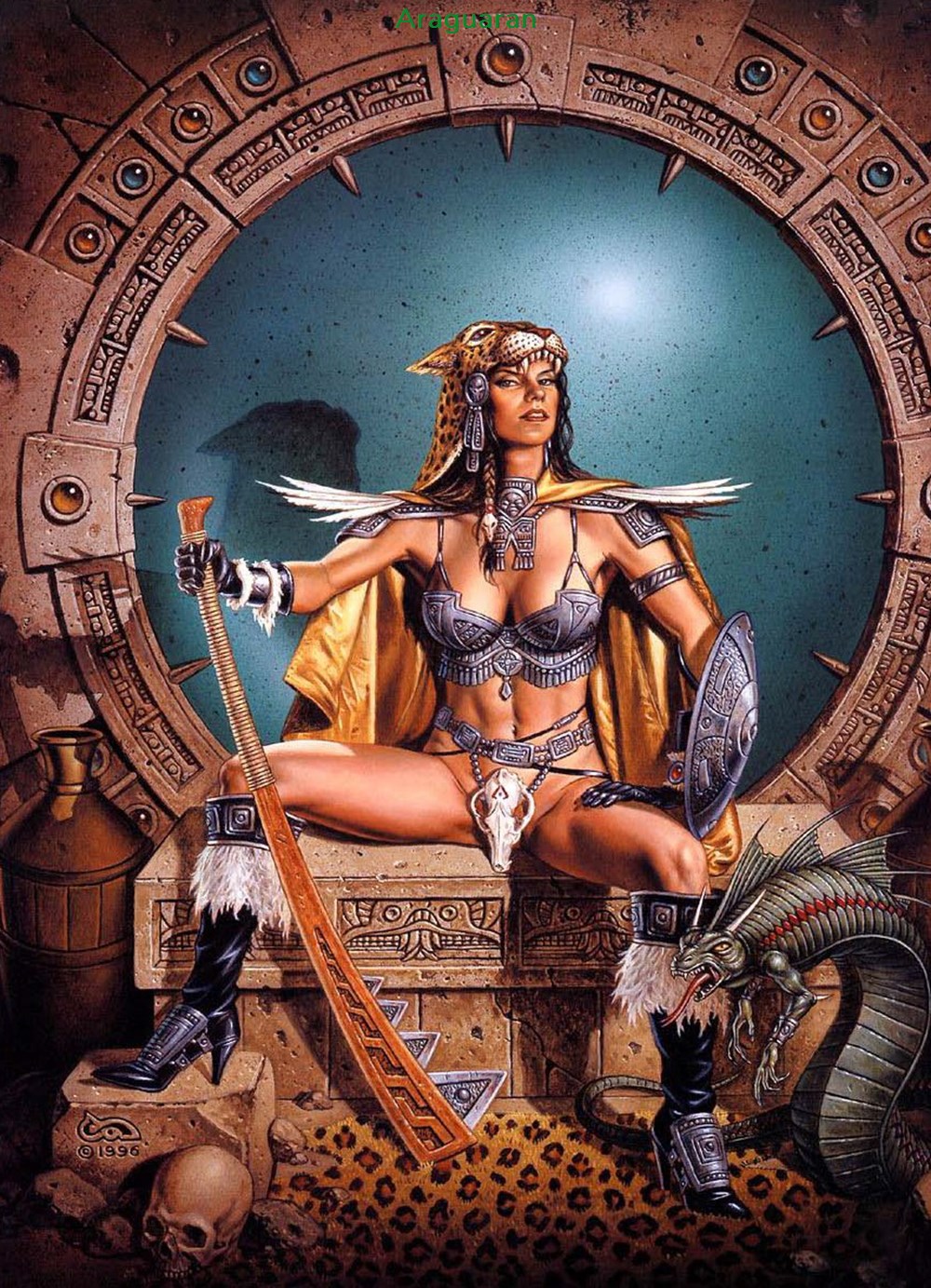 Art Fantastix Select - 04 -The art of Clyde Caldwell 6 livres bd revues art fantastix select 04 the art of clyde caldwell