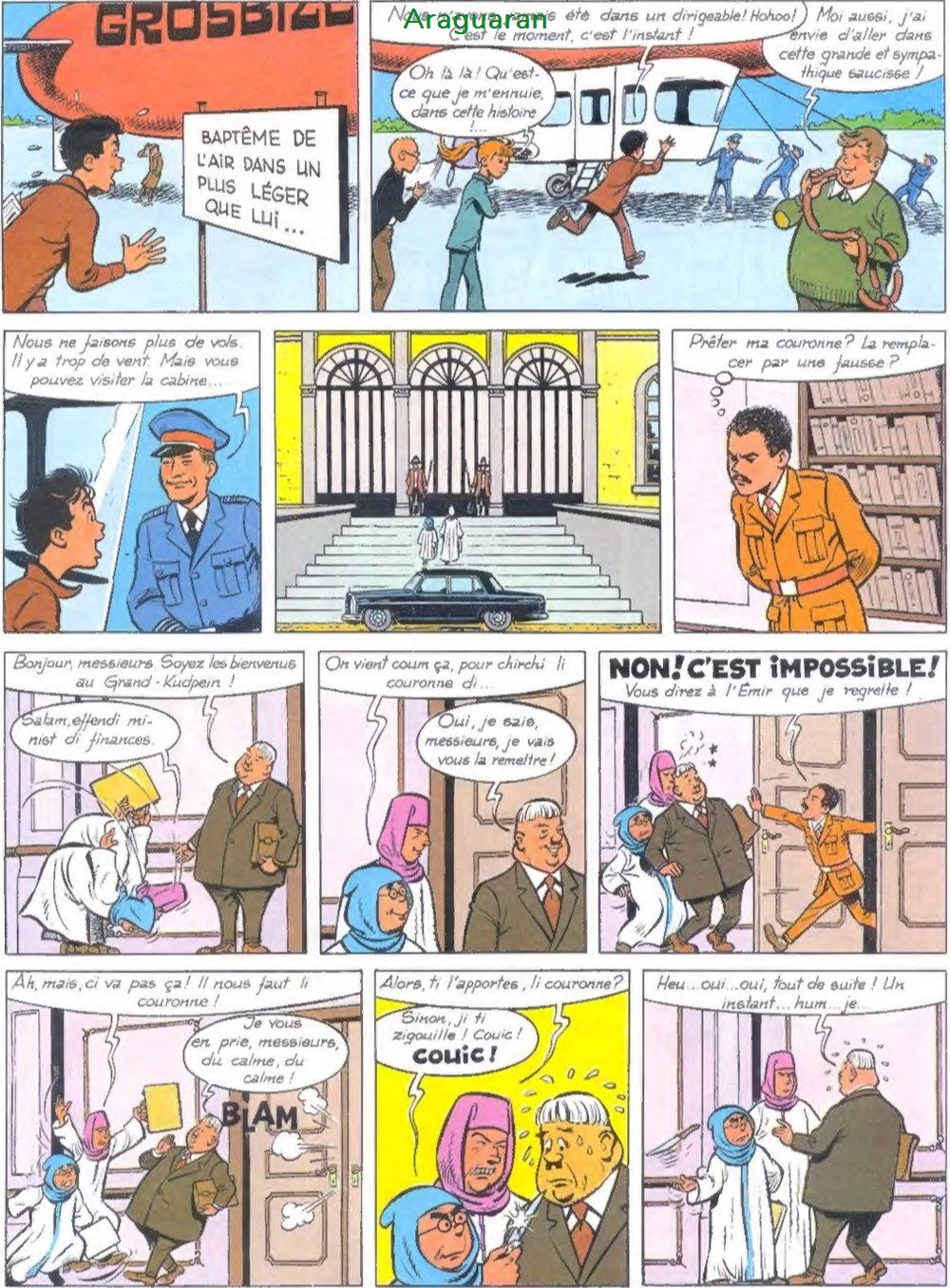 Album - 4 as (Les) - 14 - Les 4 as et la saucisse volante 6 livres bd revues bandes dessinees album 4 as les 14 les 4 as et la saucisse volante