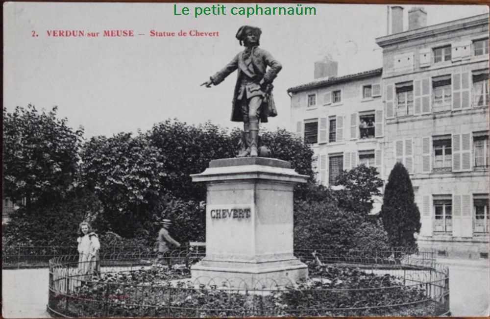 Verdun - 55 - Statue de Chevert cartes postales europe france verdun 55 statue de chevert