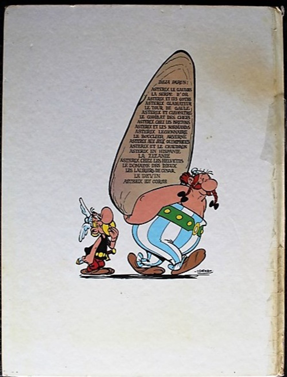 Album - Astérix - 20 - Astérix en Corse - EO 1973 4 livres bd revues bandes dessinees album asterix 20 asterix en corse eo 1973