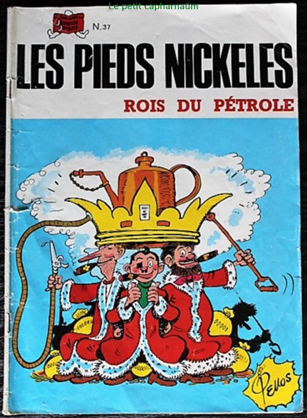 Les pieds nickelés - 037 - Les pieds nickelés rois du pétrole - Rééd. 1979 livres bd revues bandes dessinees les pieds nickeles 037 les pieds nickeles rois du petrole reed 1979