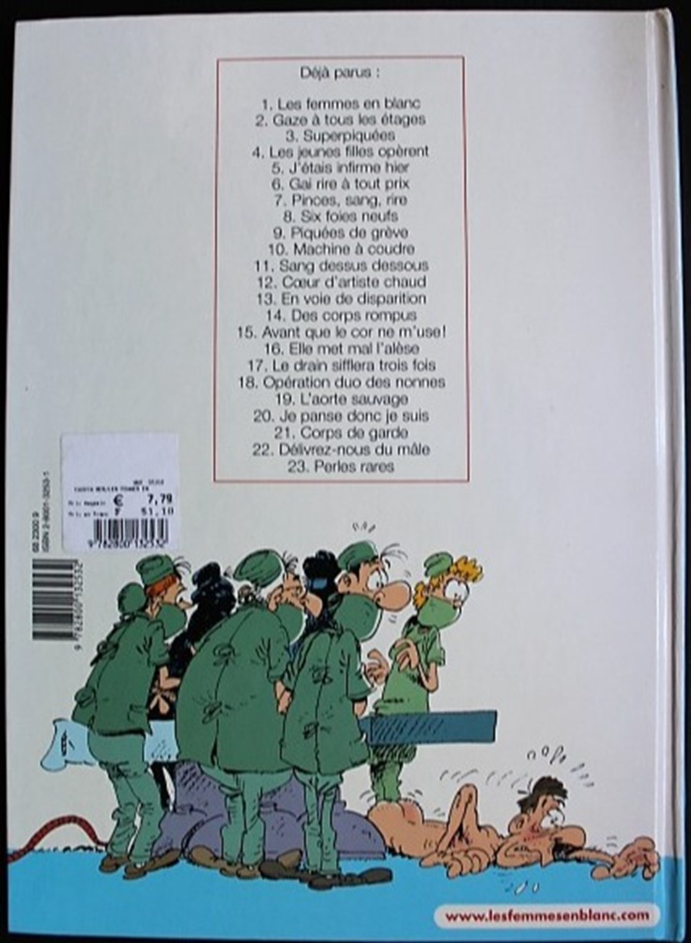 Les femmes en blanc - 23 - Perles rares - EO 2002 livres bd revues bandes dessinees les femmes en blanc 23 perles rares eo 2002