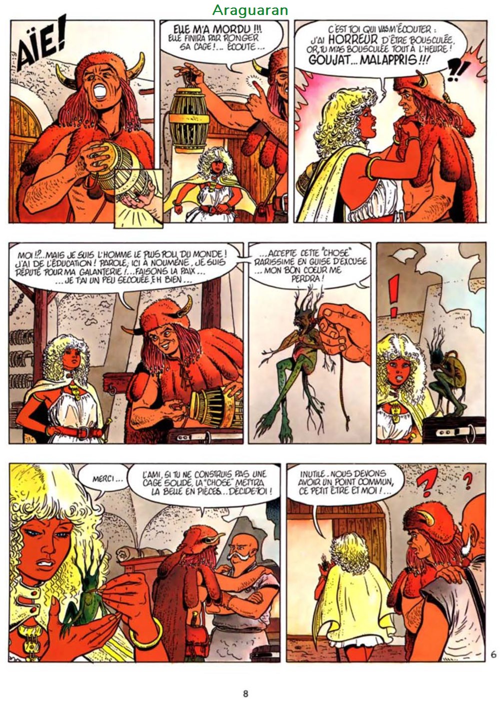 Album - Aria - 06 - L'anneau des elfings 7 livres bd revues bandes dessinees album aria 06 anneau des elfings