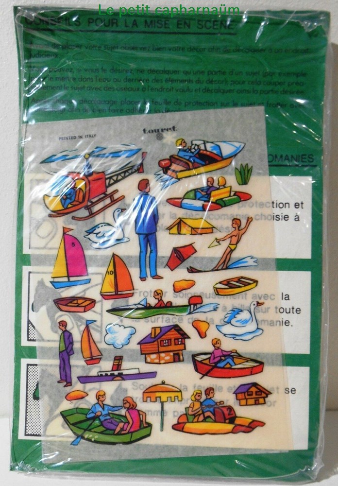 Décorama - Touret - Le lac divers decorations magnets autocollants decalcomanies decorama touret le lac