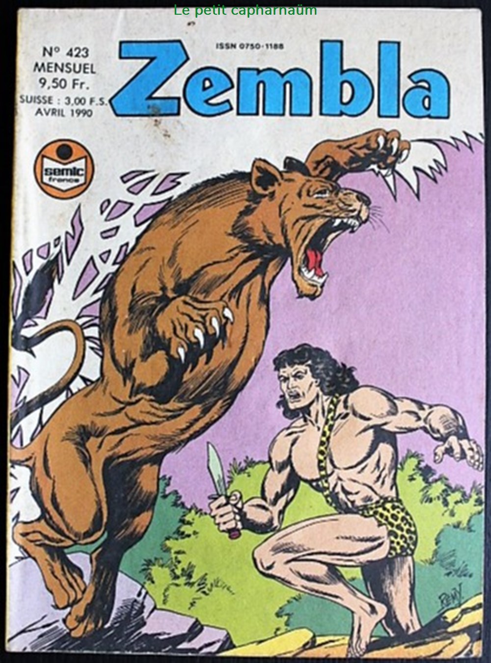 Zembla - 423 - Les invincibles - EO 1990 livres bd revues bandes dessinees zembla 423 les invincibles eo 1990