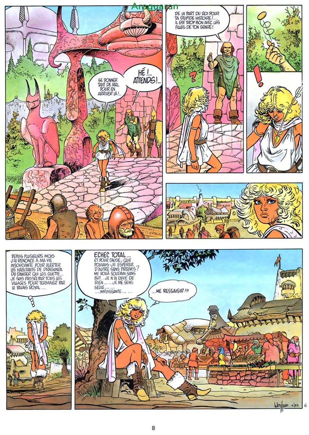 Album - Aria - 05 - Les larmes de la déesse 7 livres bd revues bandes dessinees album aria 05 les larmes de la deesse