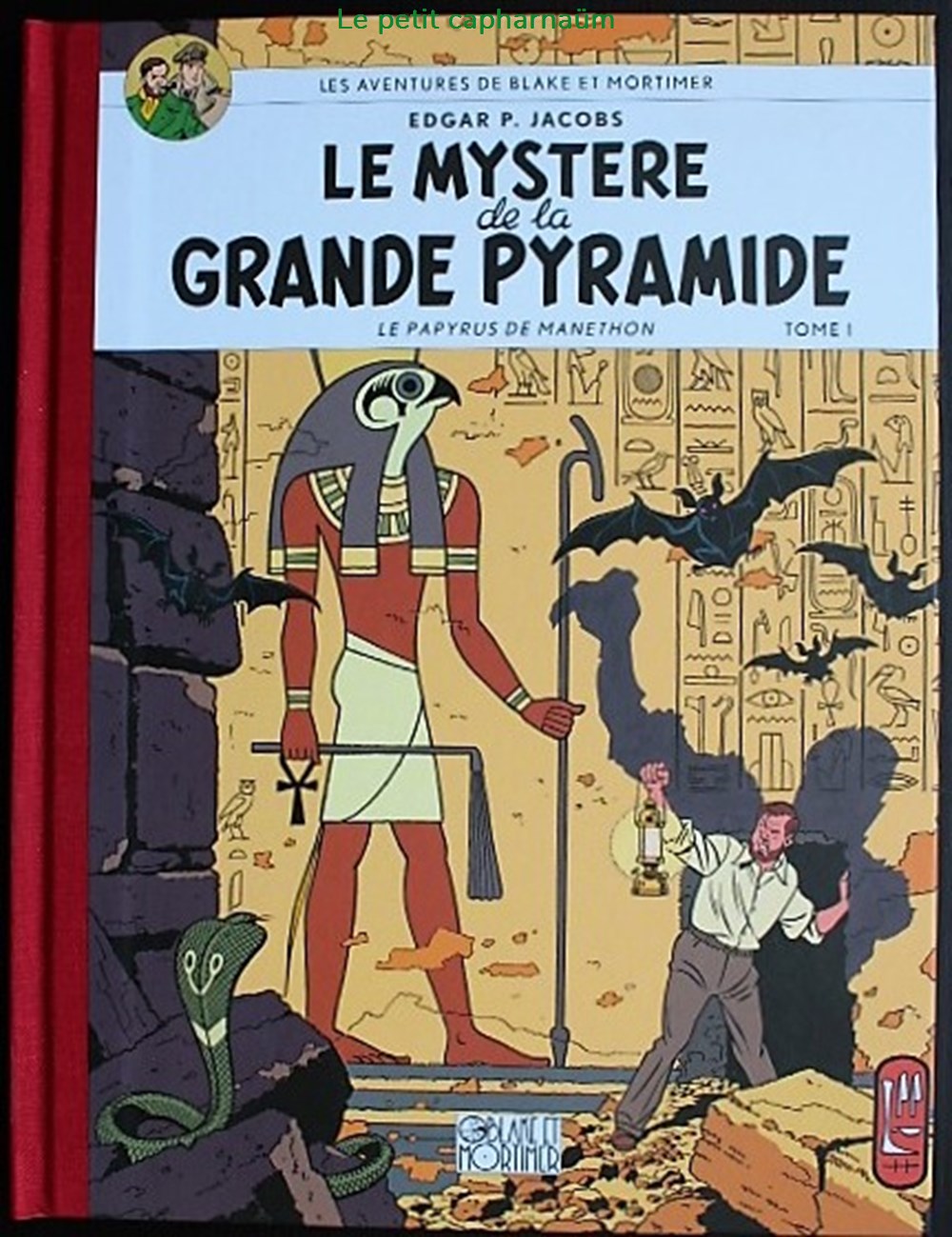 livres bd revues bandes dessinees blake et mortimer 04 le mystere de la grande pyramide tome i reed 2007 le monde fac simile