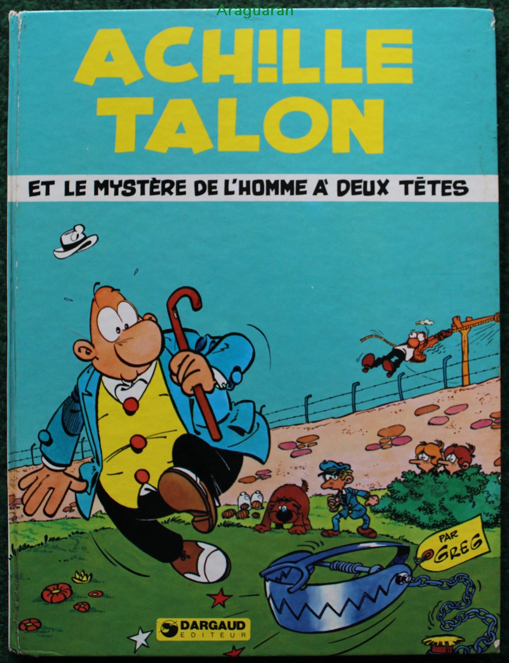 livres bd revues bandes dessinees album achille talon 14 achille talon et le mystere de homme a deux tetes reed 1977