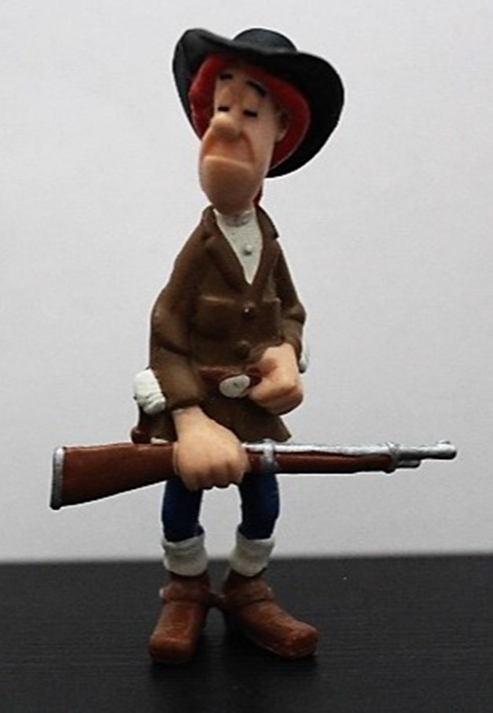 figurines bande dessinee lucky luke figurine calamity jane plastoy 1997