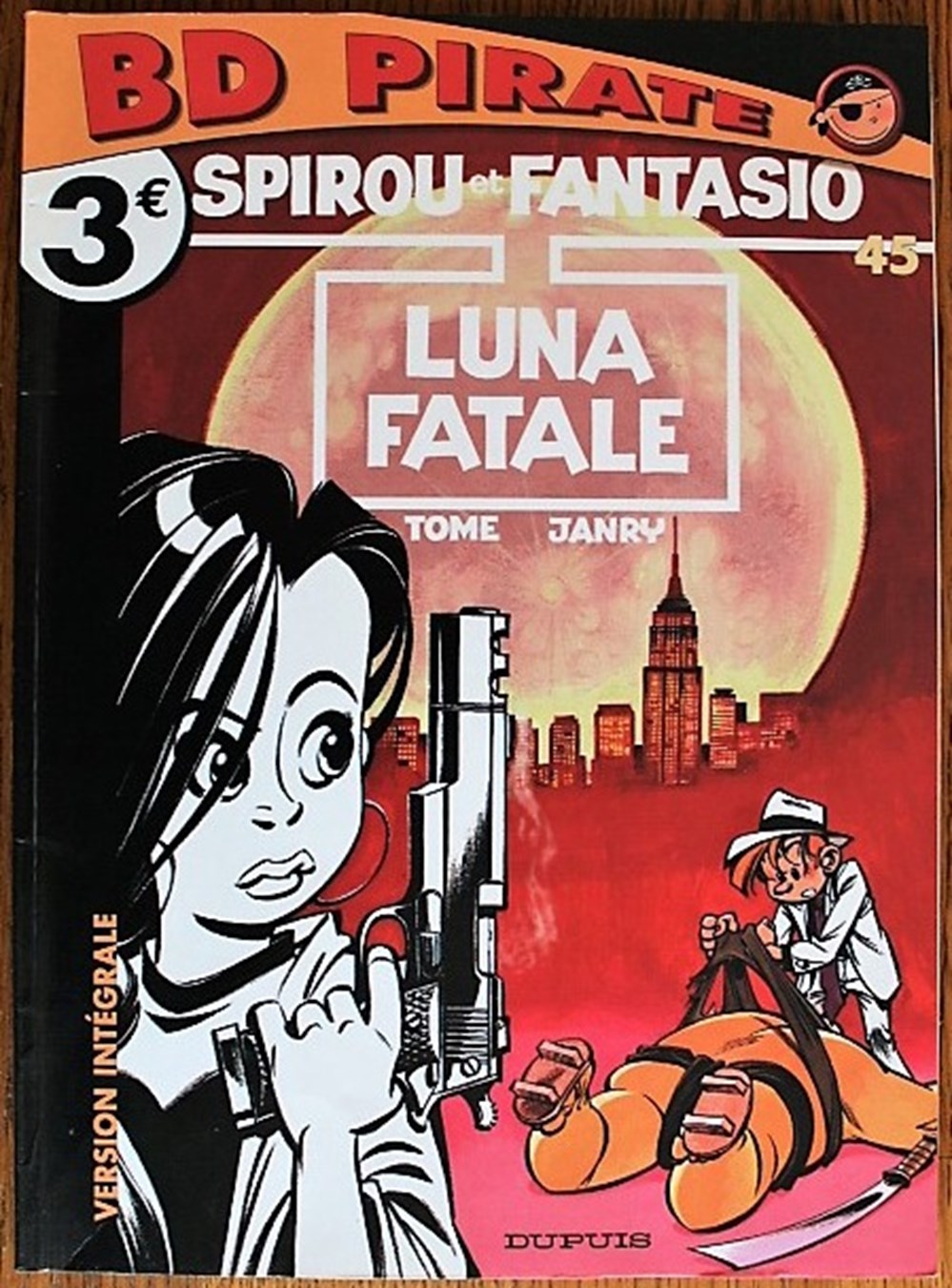 livres bd revues bandes dessinees spirou et fantasio 45 luna fatale reed 2005