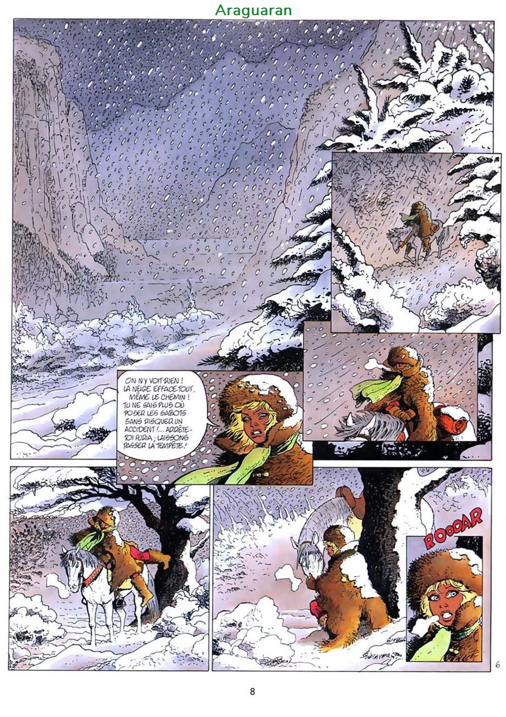 Album - Aria - 09 - Le combat des dames 7 livres bd revues bandes dessinees album aria 09 le combat des dames