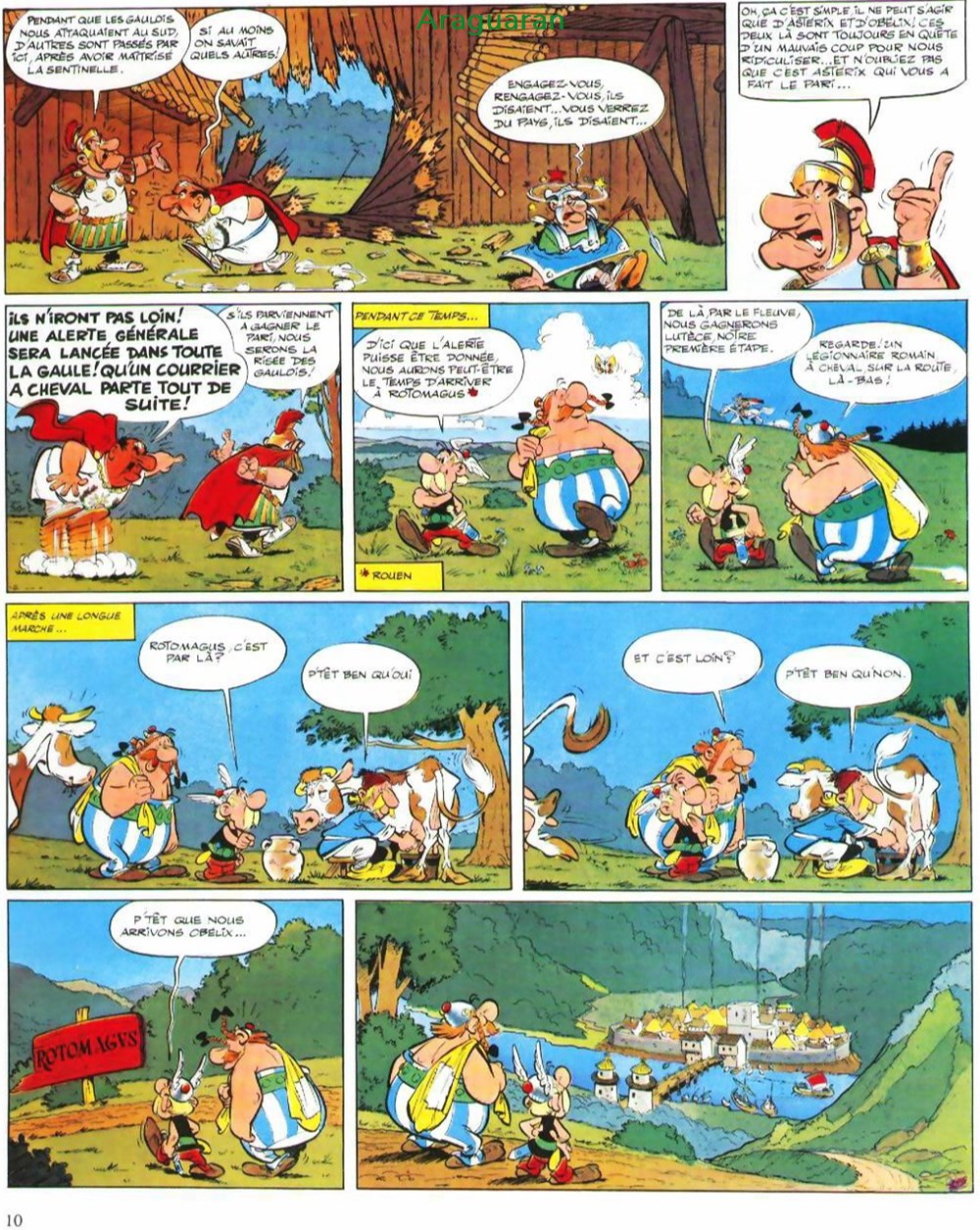 Album - Astérix - 05 - Le tour de Gaule d'Astérix 7 livres bd revues bandes dessinees album asterix 05 le tour de gaule asterix
