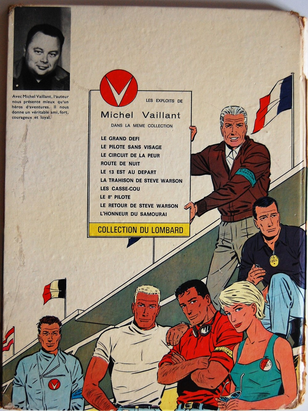 livres bd revues bandes dessinees michel vaillant 10 honneur du samourai eo 1966