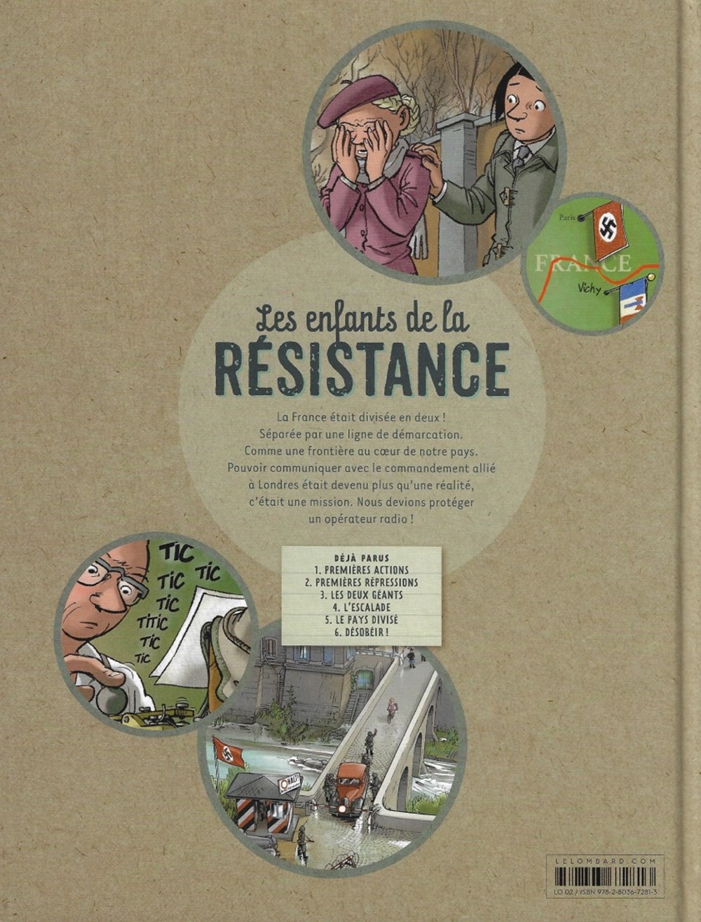 livres bd revues bandes dessinees les enfants de la resistance 05 le pays divise reed 2020