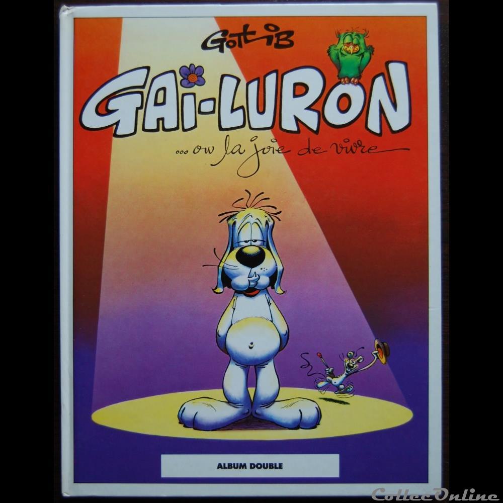 livres bd revues bandes dessinees gotlib gai luron fl 01 ou la joie de vivre en ecrase mechamment