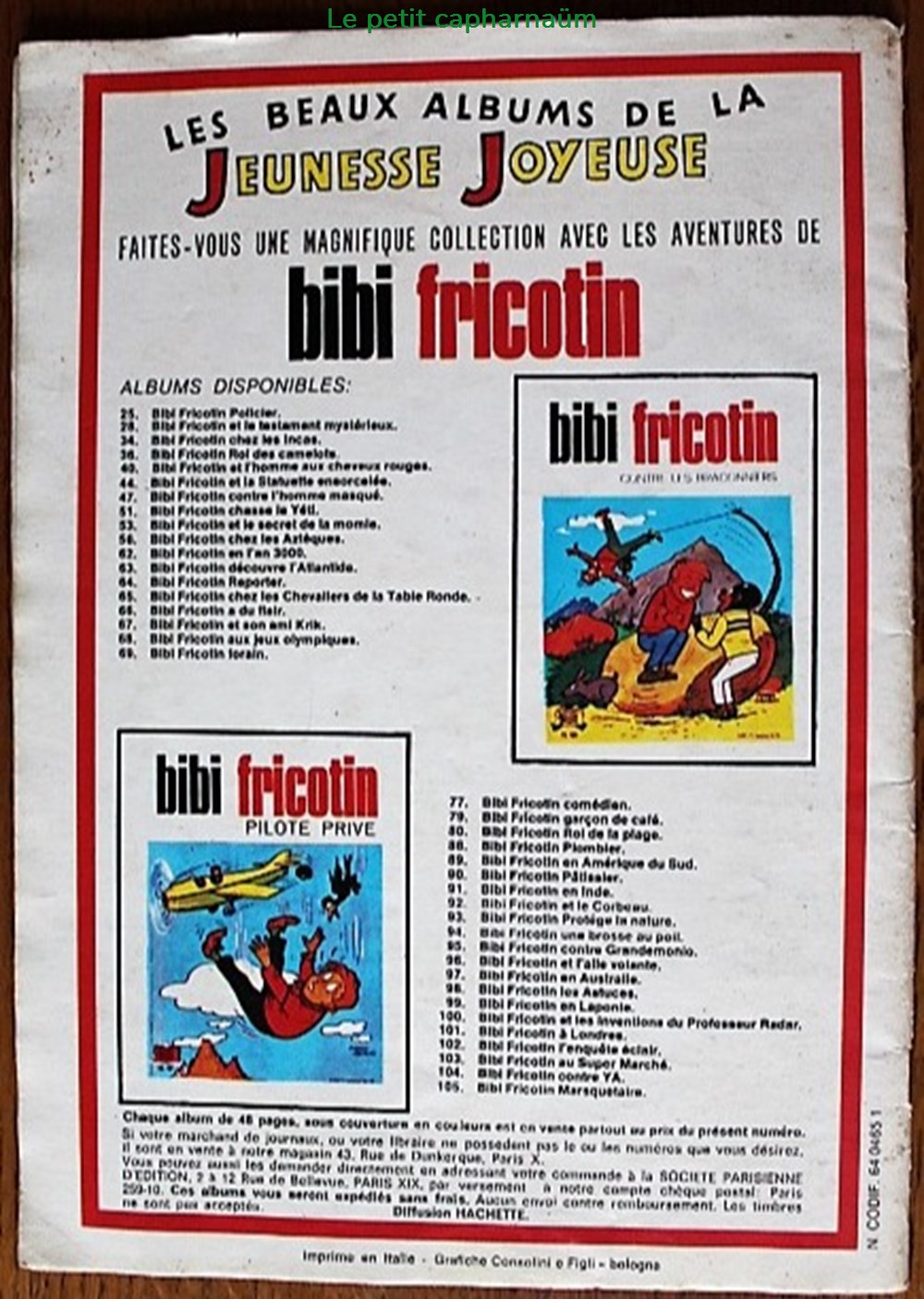 Les pieds nickelés - 099 - Les pieds nickelés profitent des vacances - EO 1978 livres bd revues bandes dessinees les pieds nickeles 099 les pieds nickeles profitent des vacances eo 1978