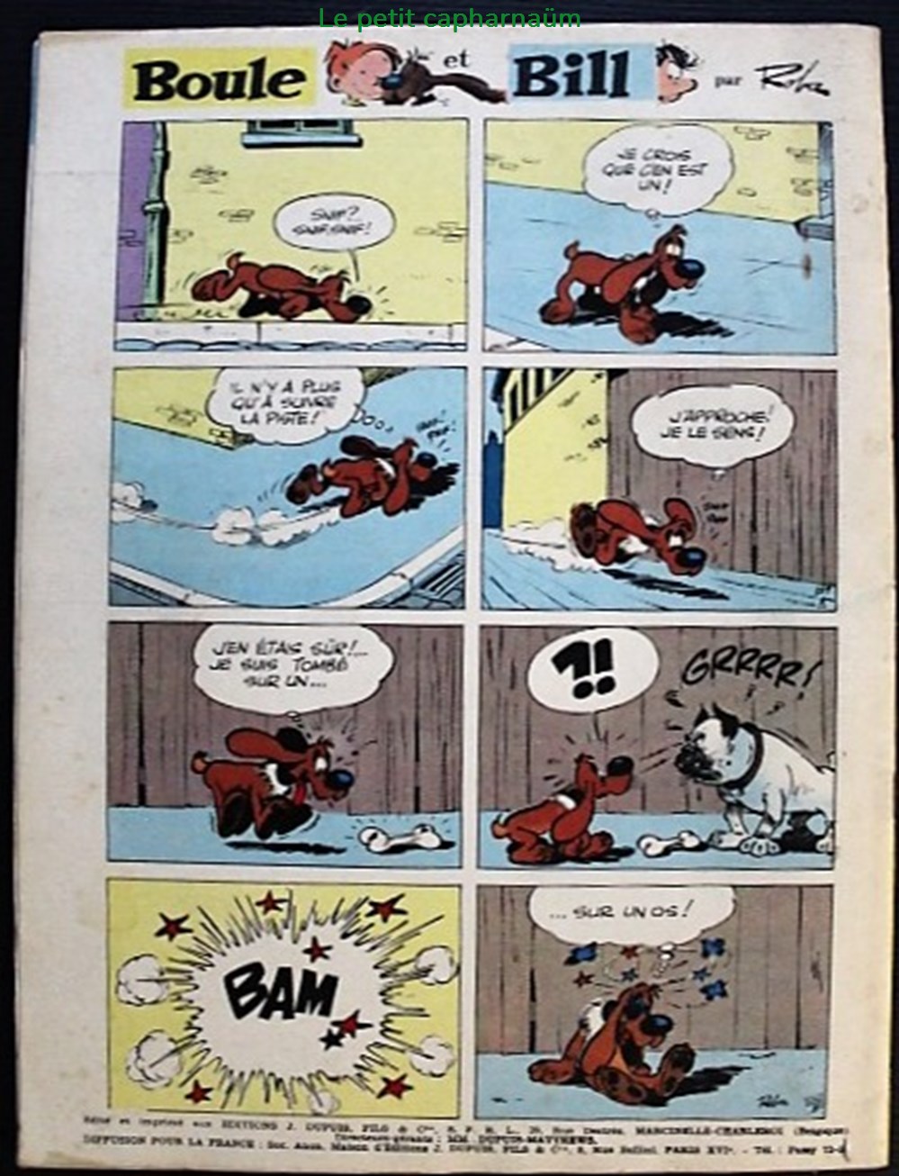 Spirou - 1397 - Couverture : Gaston Lagaffe livres bd revues spirou 1397 couverture gaston lagaffe