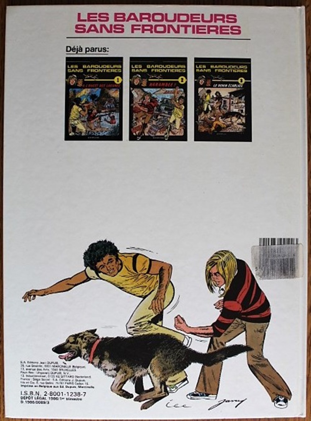 livres bd revues bandes dessinees les baroudeurs sans frontieres 04 raid sur bogota eo 1986