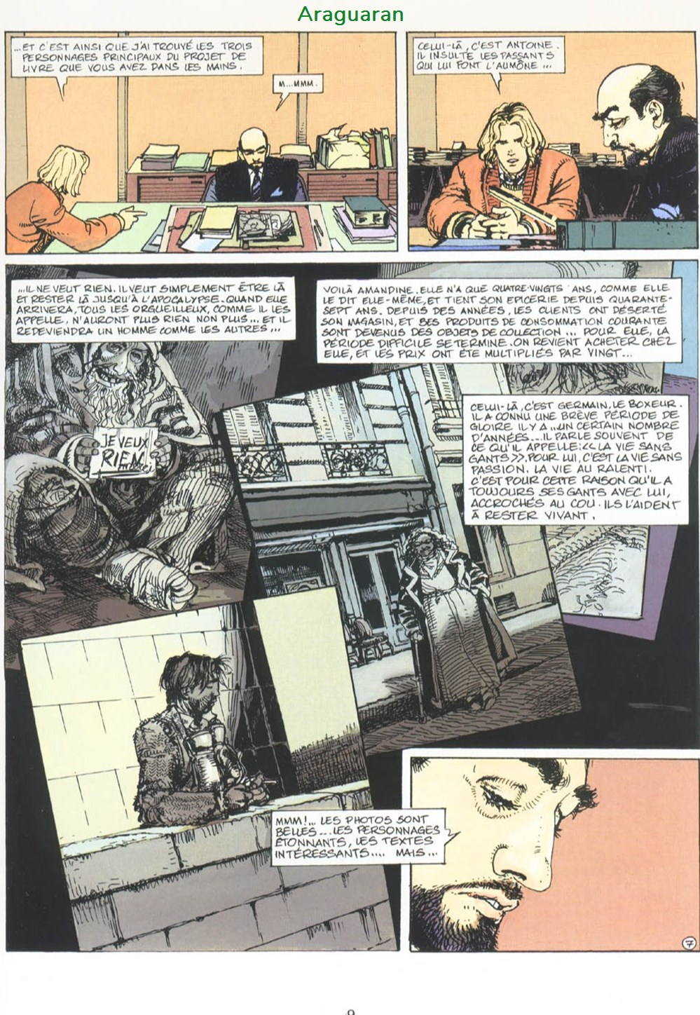 Album - Balade au bout du monde - 09 - Les véritables 8 livres bd revues bandes dessinees album balade au bout du monde 09 les veritables