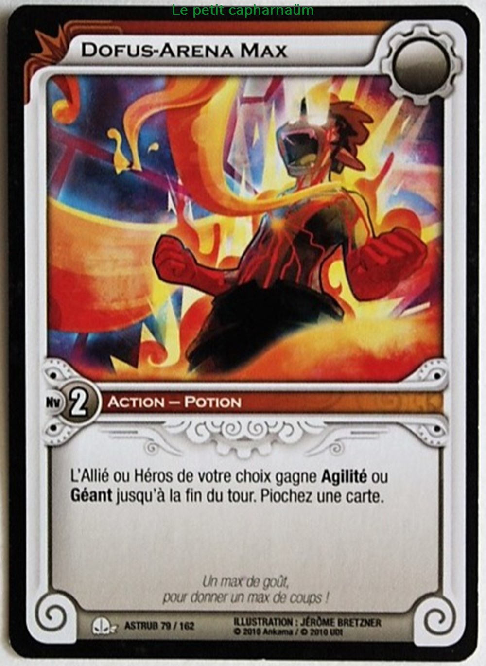 Wakfu TCG - 2010 - Astrub - 079 - Dofus Arena max - commune jeux de societe jouets jeu carte collectionner wakfu tcg 2010 astrub 079 dofus arena max commune