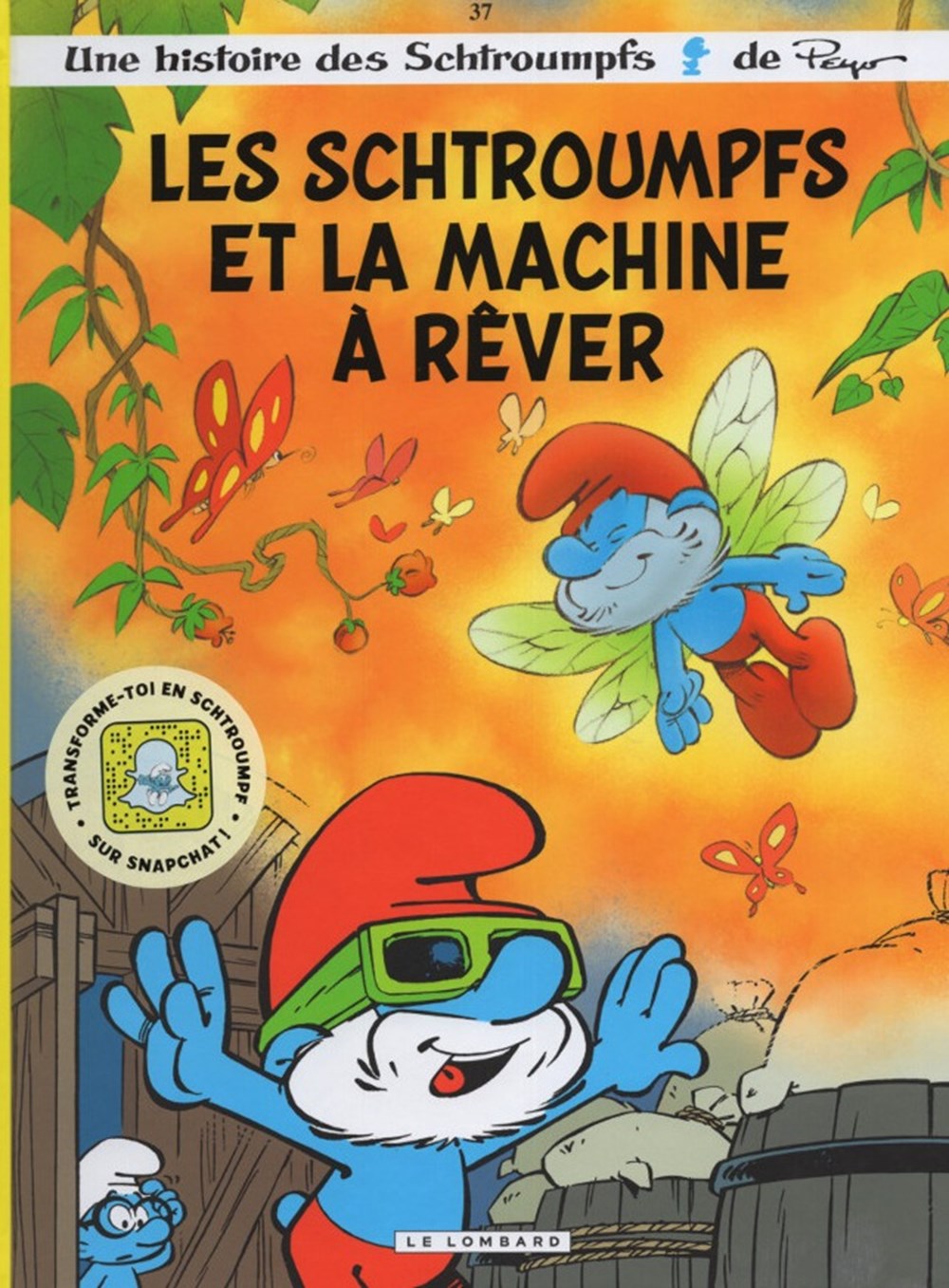 Les schtroumpfs - 37 - Les schtroumpfs et la machine à rêver - EO 2019 livres bd revues bandes dessinees les schtroumpfs 37 les schtroumpfs et la machine a rever eo 2019