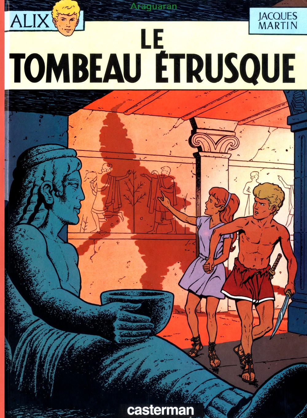 Album - Alix - 08 - Le tombeau étrusque livres bd revues bandes dessinees album alix 08 le tombeau etrusque