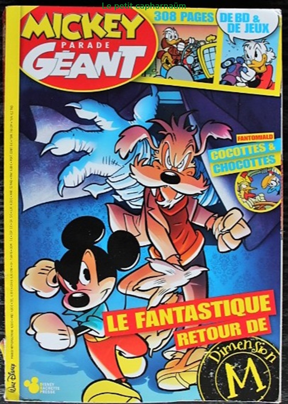 livres bd revues mickey parade 2eme serie n 357 le fantastique retour de dimension m
