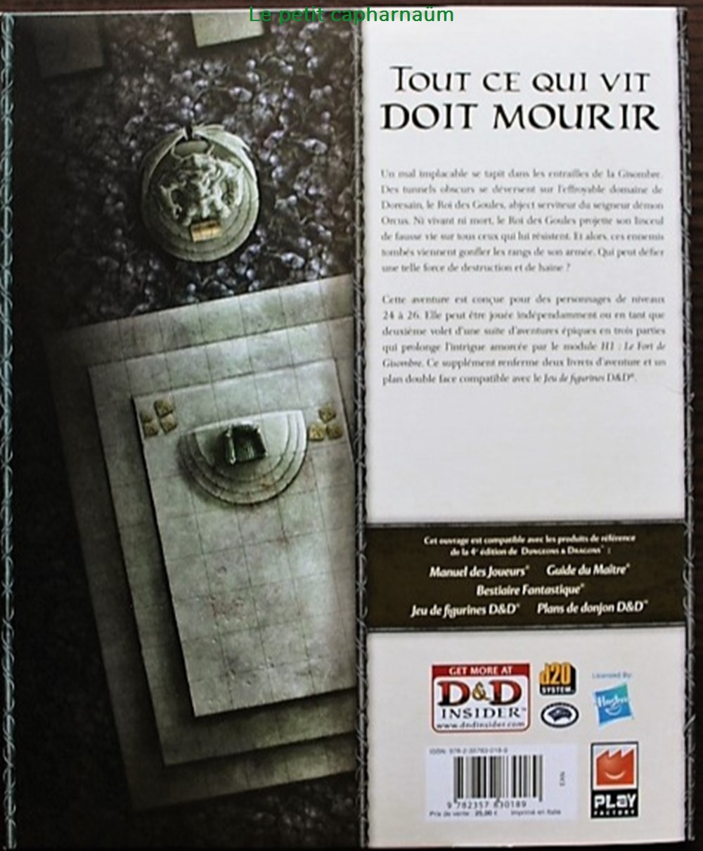 jeux societe jouets roles jeu de role d d4 le royaume des goules