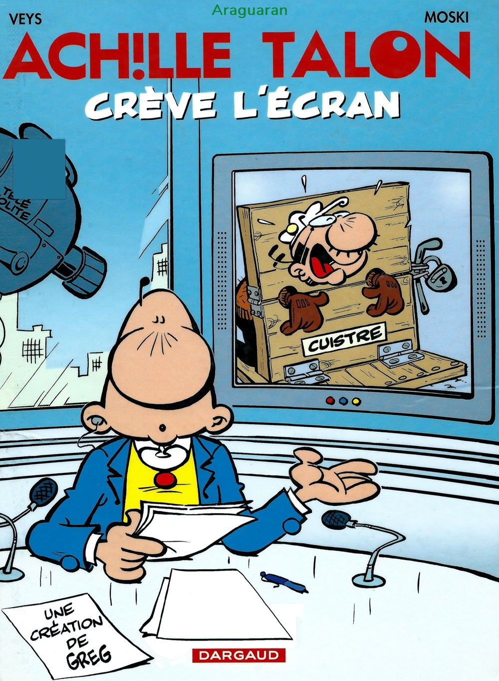 Album - Achille Talon - 47 - Achille Talon crève l'écran livres bd revues bandes dessinees album achille talon 47 achille talon creve ecran