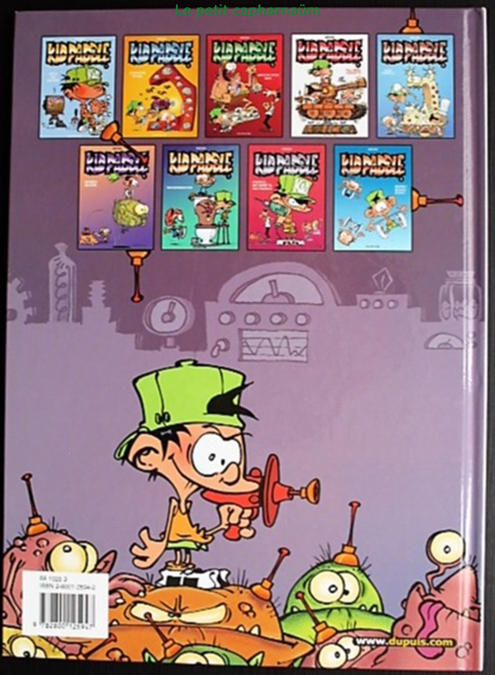 Kid Paddle - 04 - Full métal casquette - Rééd. 2004 livres bd revues bandes dessinees kid paddle 04 full metal casquette reed 2004