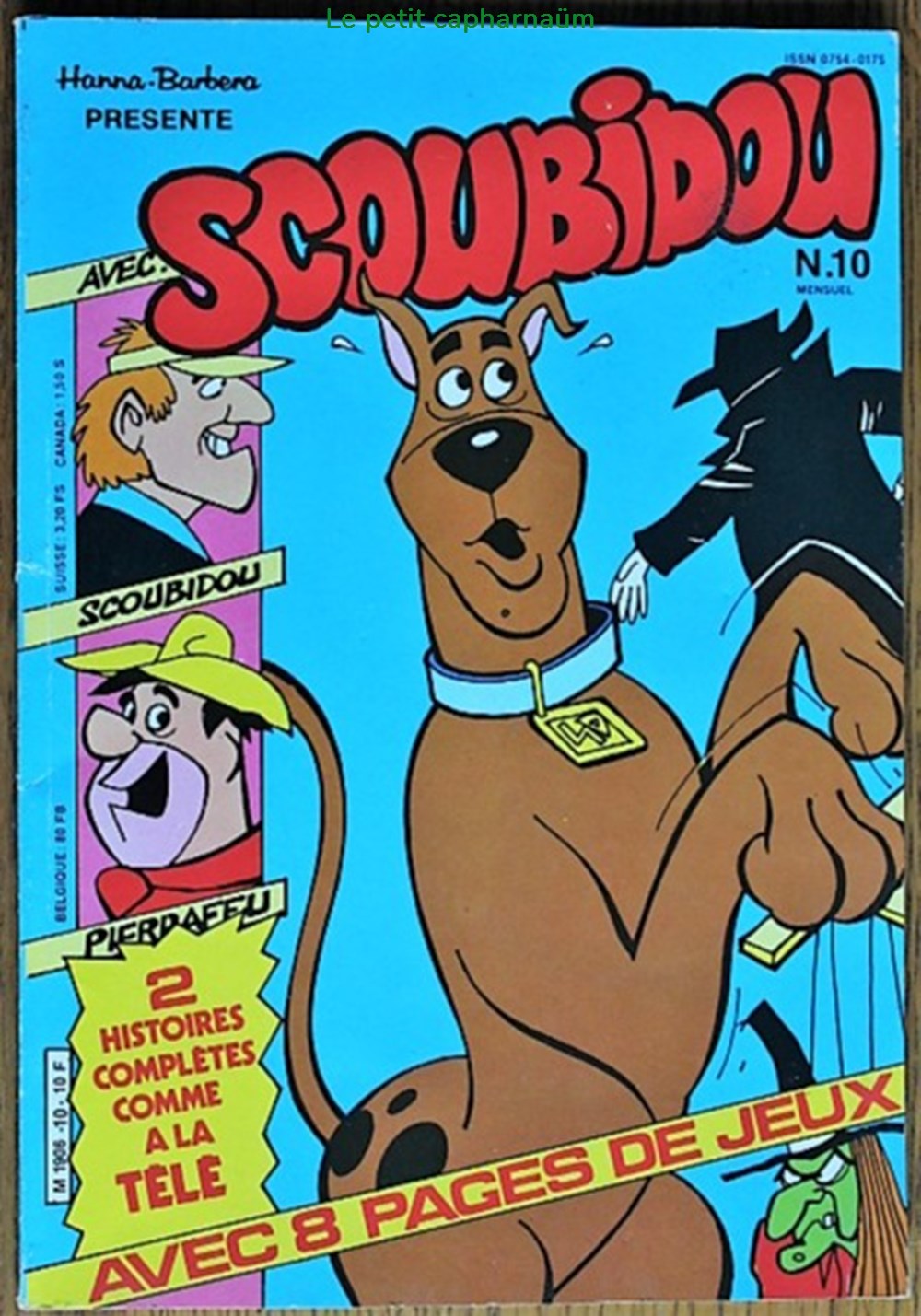 Scoubidou (4ème série - Euredif) - 10 - février 1984 livres bd revues bandes dessinees scoubidou 4eme serie euredif 10 fevrier 1984