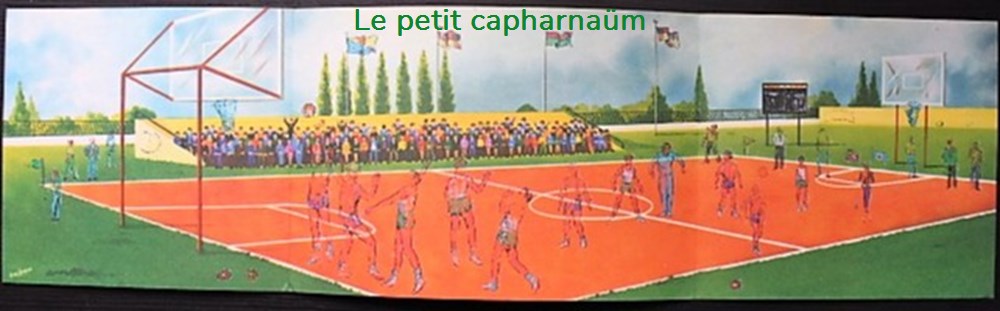 Décorama - Touret - Basket-Ball divers decorations magnets autocollants decalcomanies decorama touret basket ball