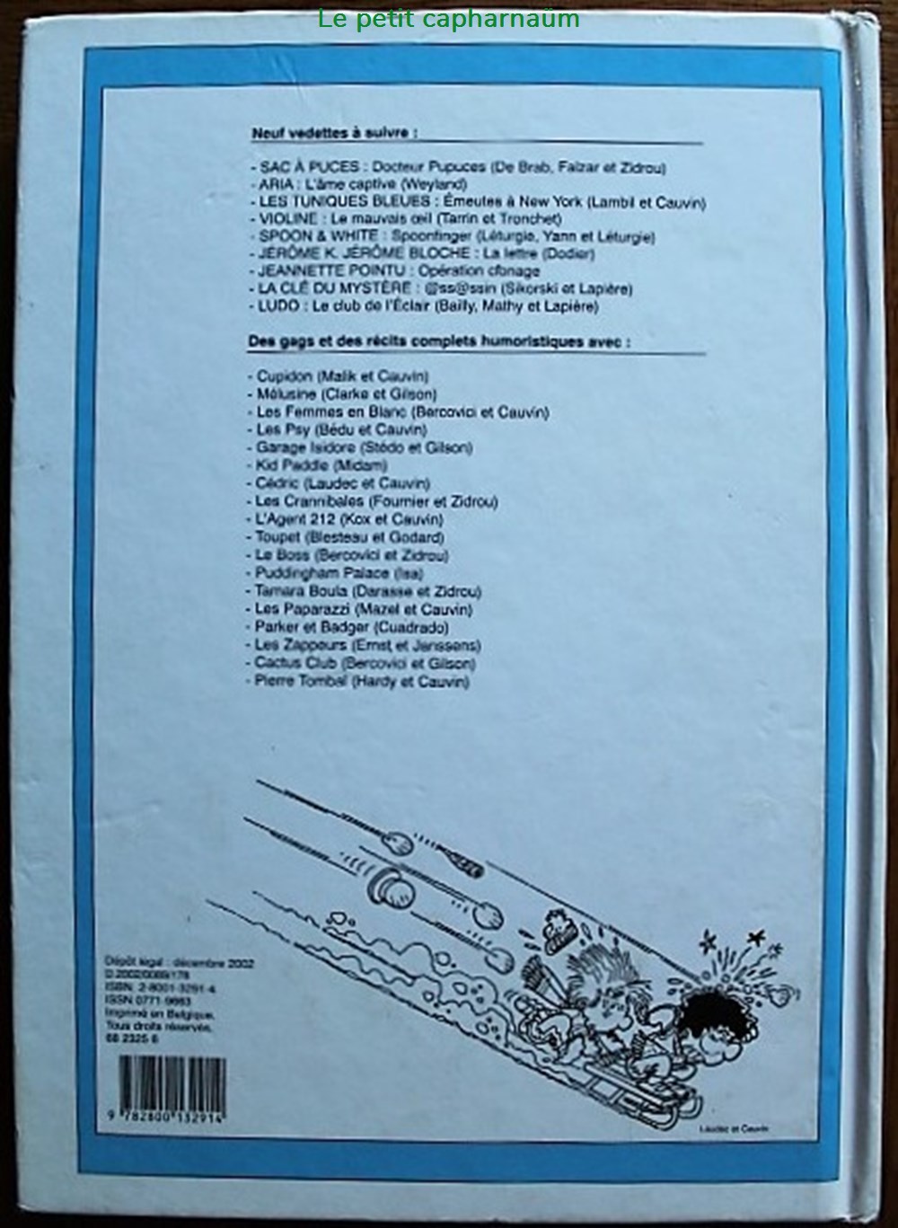 Recueil du journal de Spirou - 267 livres bd revues bandes dessinees recueil du journal de spirou 267