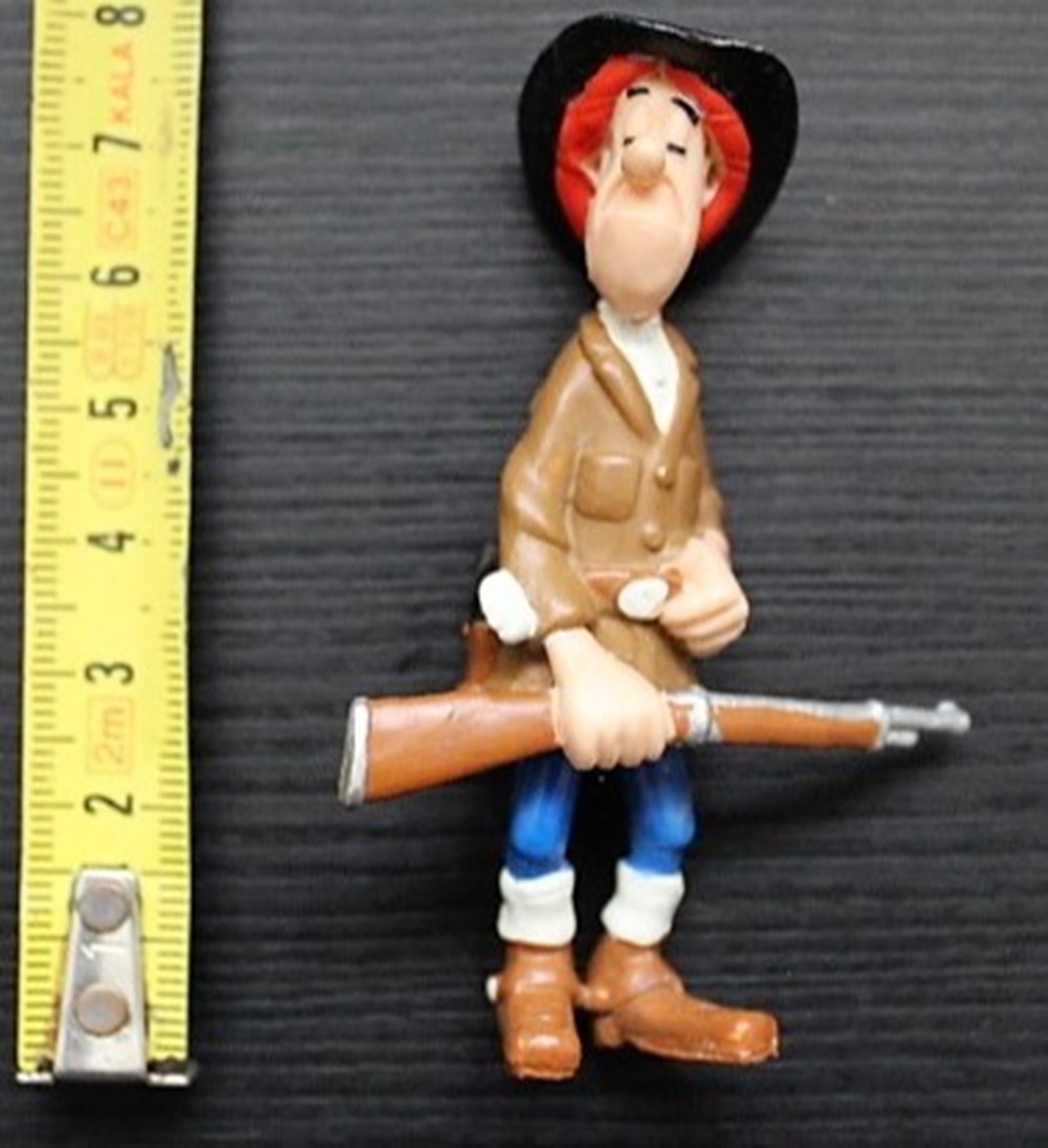 figurines bande dessinee lucky luke figurine calamity jane plastoy 1997