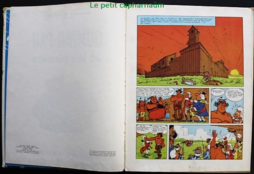 Oumpah-Pah - 02 - Oumpah-Pah et les pirates - Rééd. 1962 6 livres bd revues bandes dessinees oumpah pah 02 oumpah pah et les pirates reed 1962