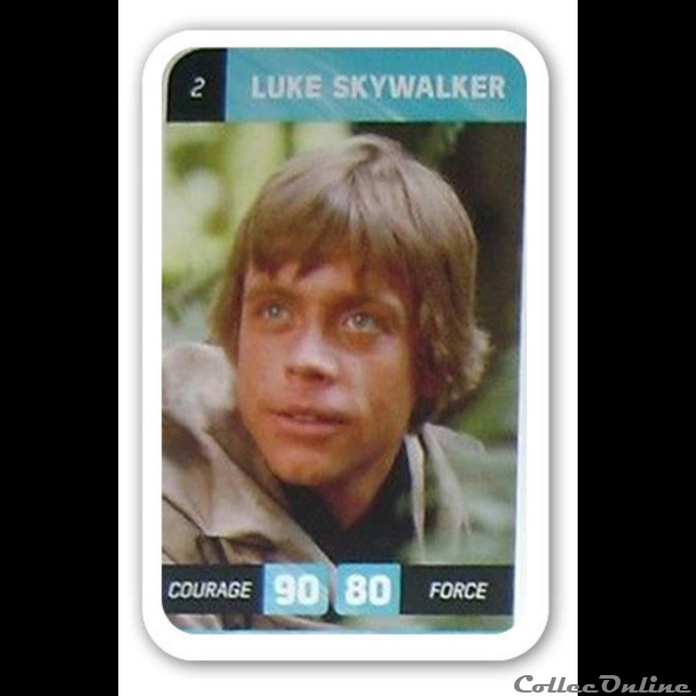 02 - Luke Skylwalker jeux jouet jeu de carte collectionner 02 luke skylwalker