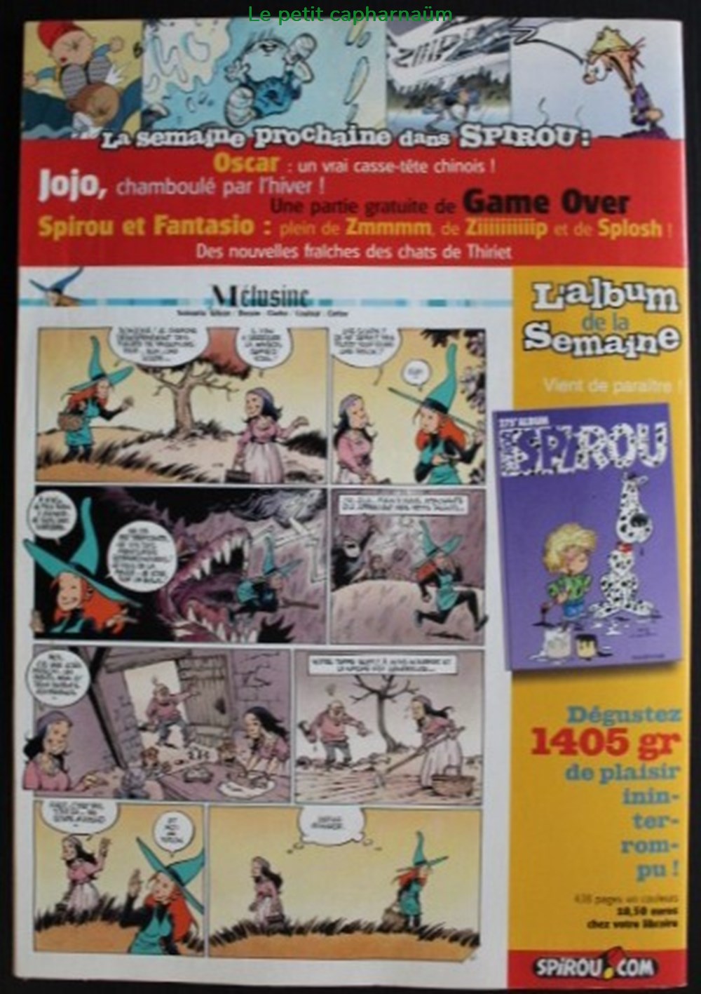 Spirou - 3447 - Couverture : Oscar livres bd revues spirou 3447 couverture oscar