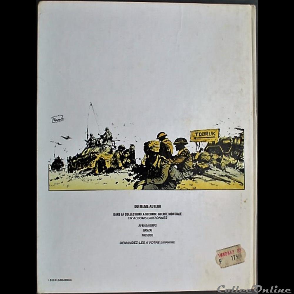 livres bd revues bandes dessinees 05 afrika korps reed 1982