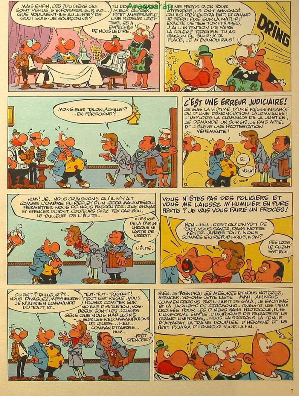Album - Achille Talon - 17 - Le roi des zôtres 6 livres bd revues bandes dessinees album achille talon 17 le roi des zotres