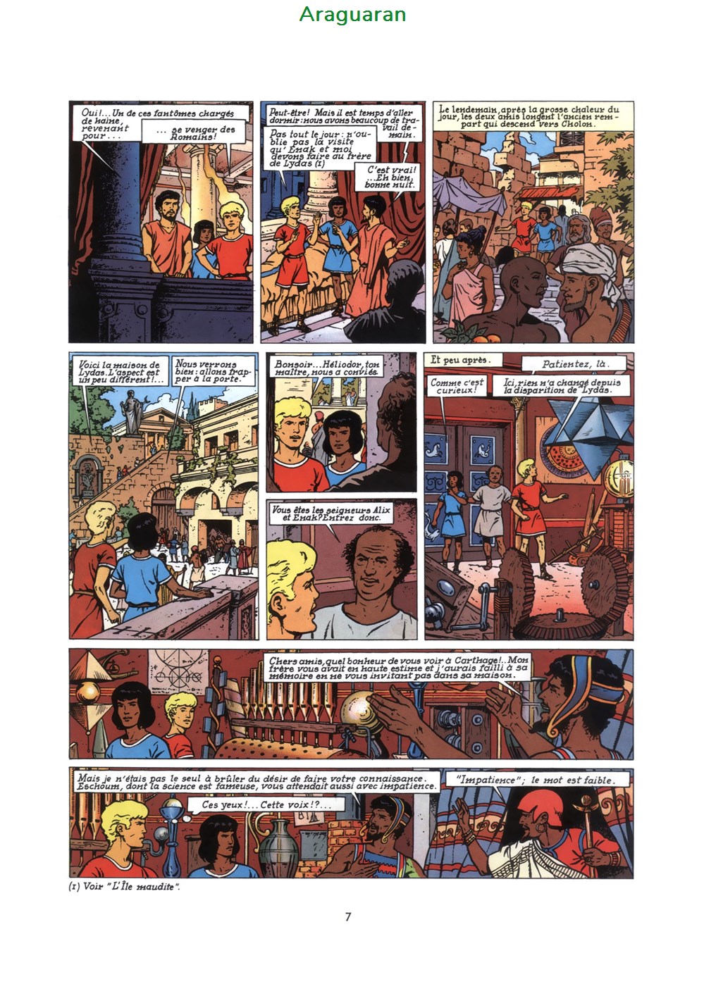 Album - Alix - 13 - Le spectre de Carthage 6 livres bd revues bandes dessinees album alix 13 le spectre de carthage