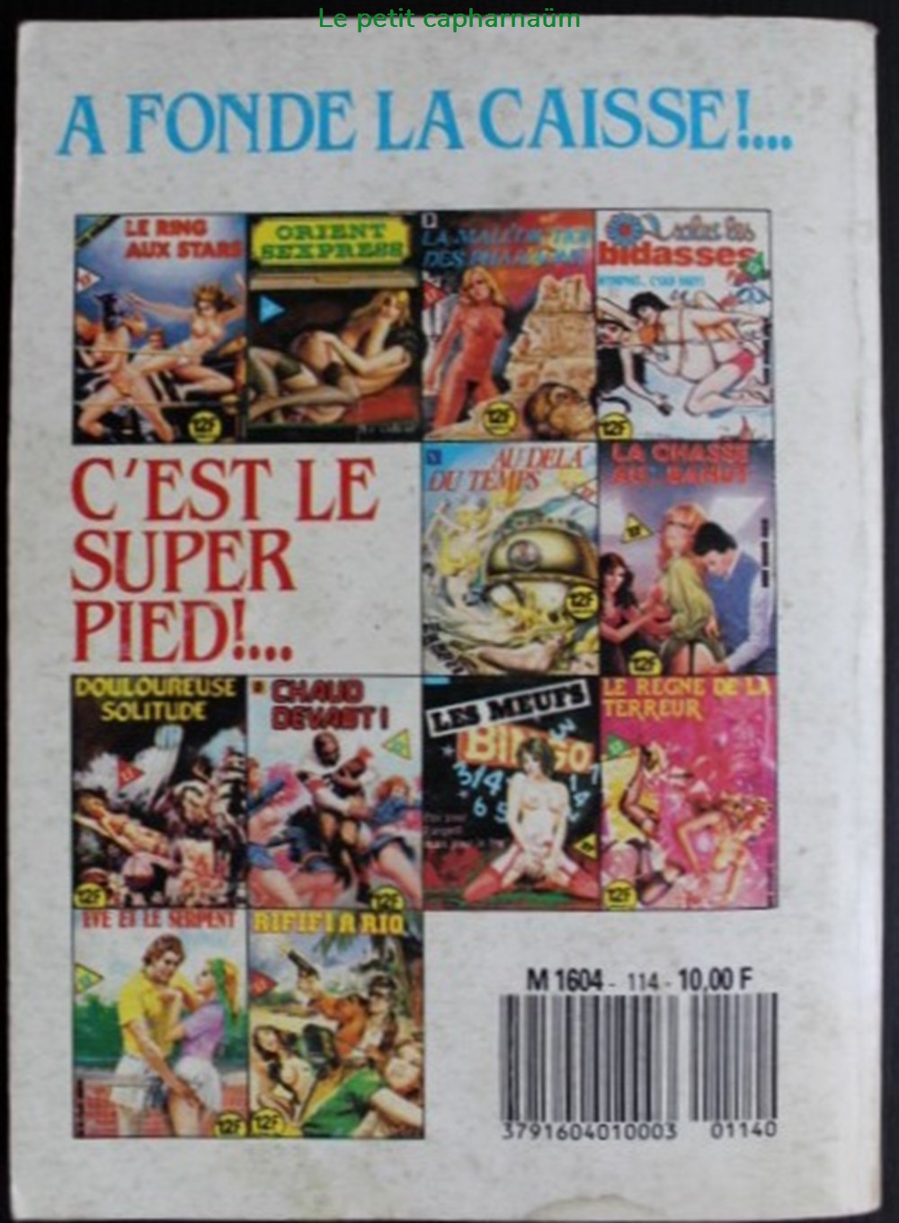 Les grands classiques de l'épouvante - 114 - Rencontres diaboliques - EO 1989 livres bd revues bandes dessinees les grands classiques de epouvante 114 rencontres diaboliques eo 1989