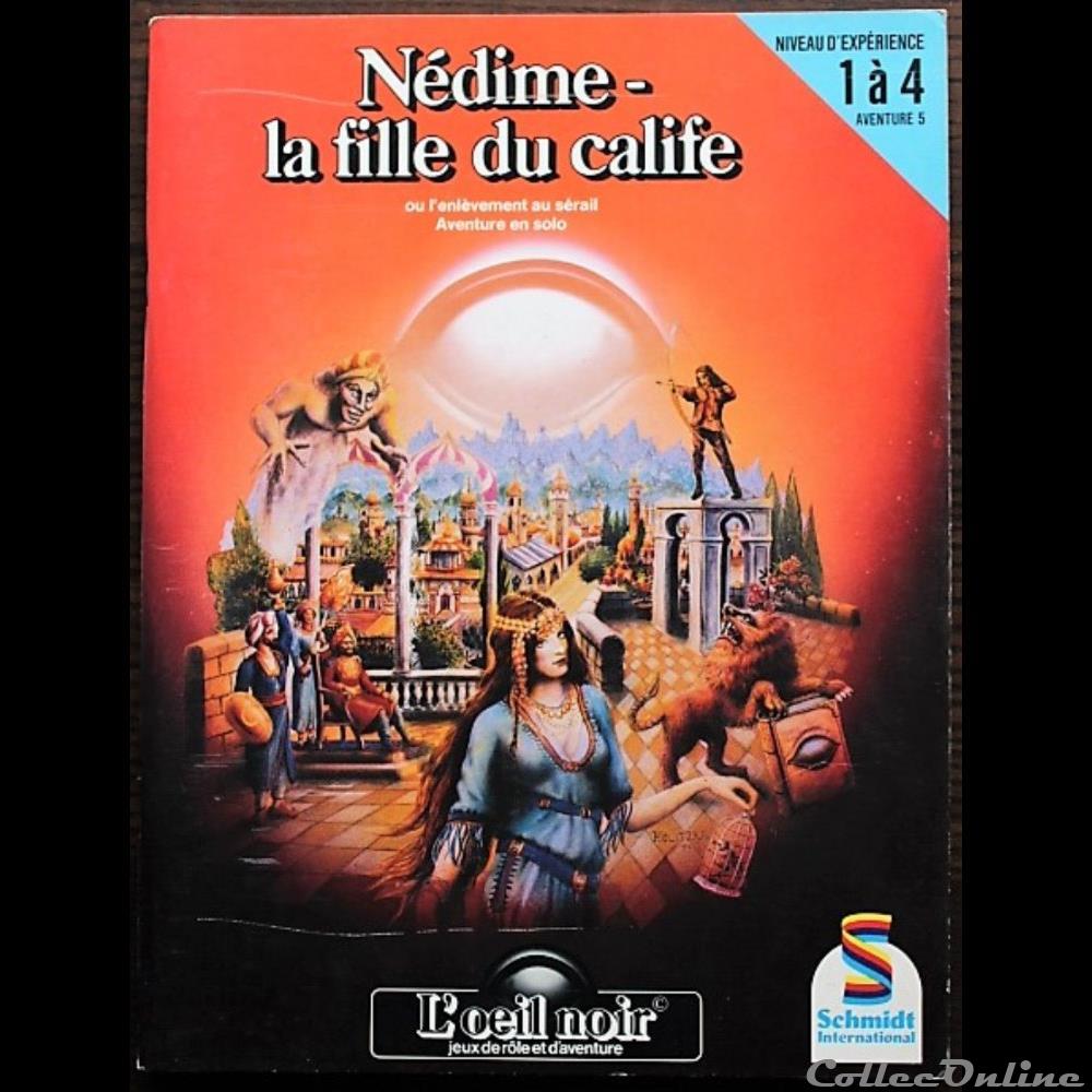 jeux jouets roles jeu de role oeil noir 03 nedime la fille du calife