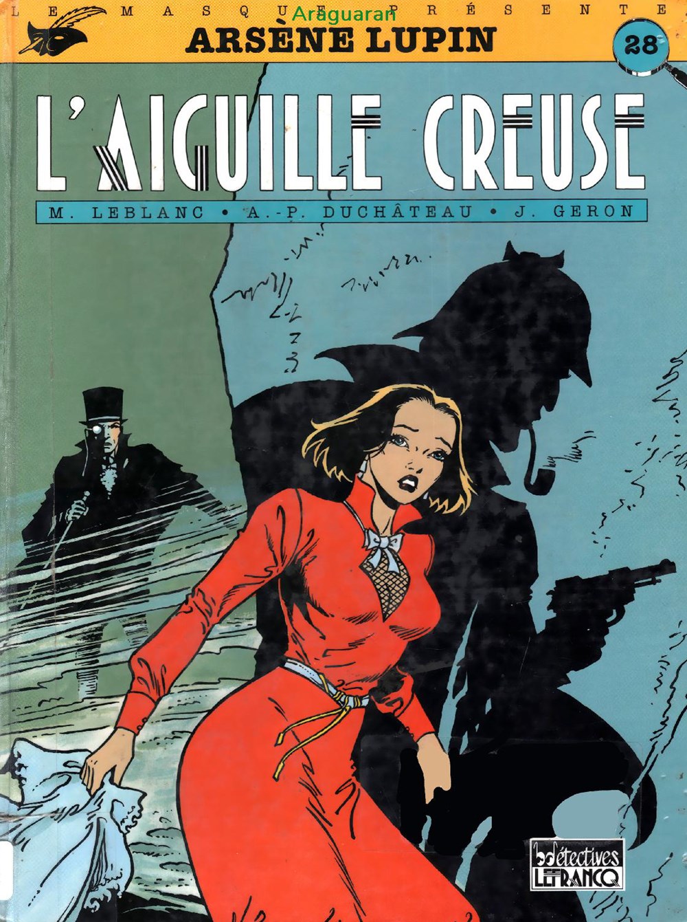Album - Arsène Lupin - 05 - L'aiguille creuse livres bd revues bandes dessinees album arsene lupin 05 aiguille creuse