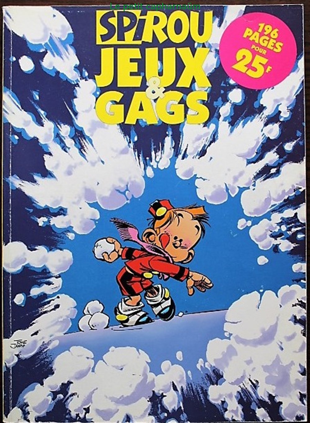 Spirou - Jeux & gags (196 pages de) - 03 - 1996 livres bd revues bandes dessinees spirou jeux gags 196 pages de 03 1996