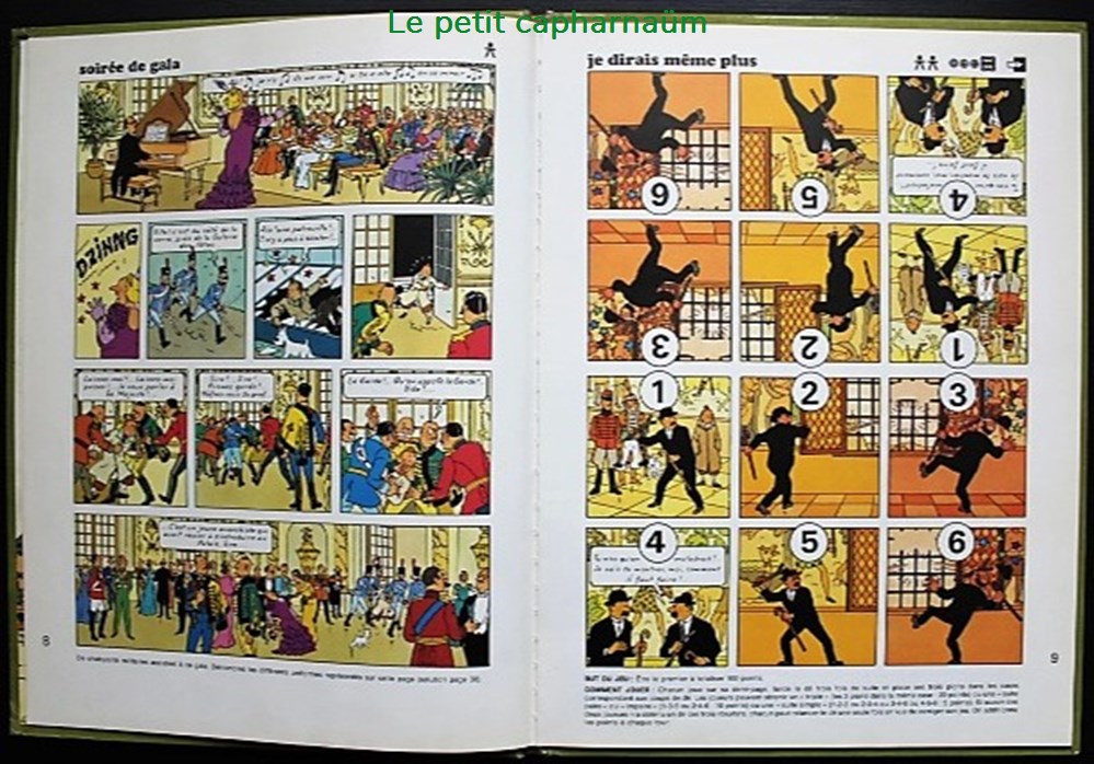 Tintin - HS - Jouons avec Tintin en Syldavie - EO 1974 5 livres bd revues bandes dessinees tintin hs jouons avec tintin en syldavie eo 1974