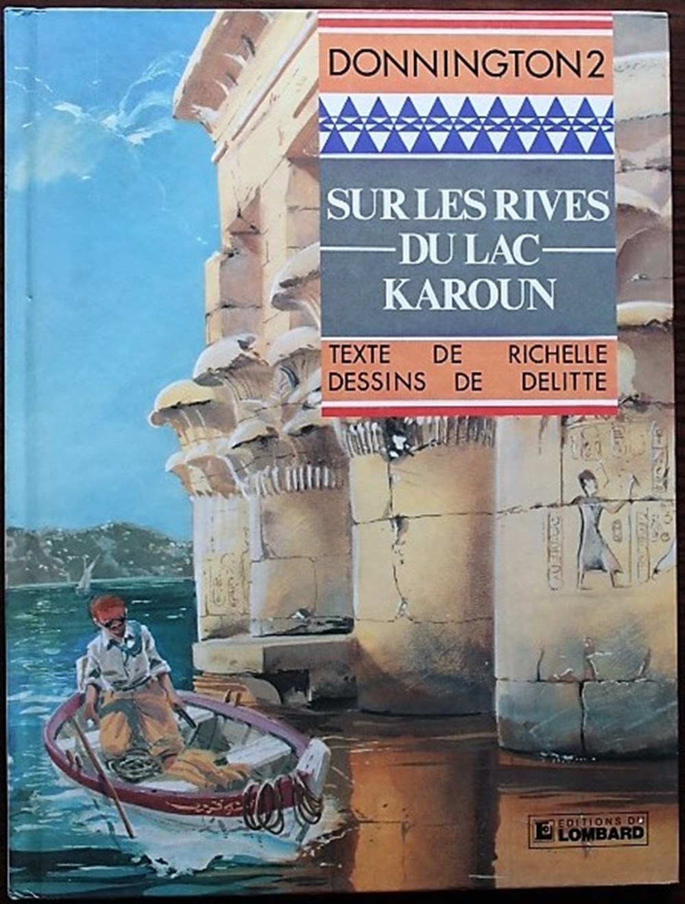 livres bd revues bandes dessinees donnington 02 sur les rives du lac karoun eo 1990