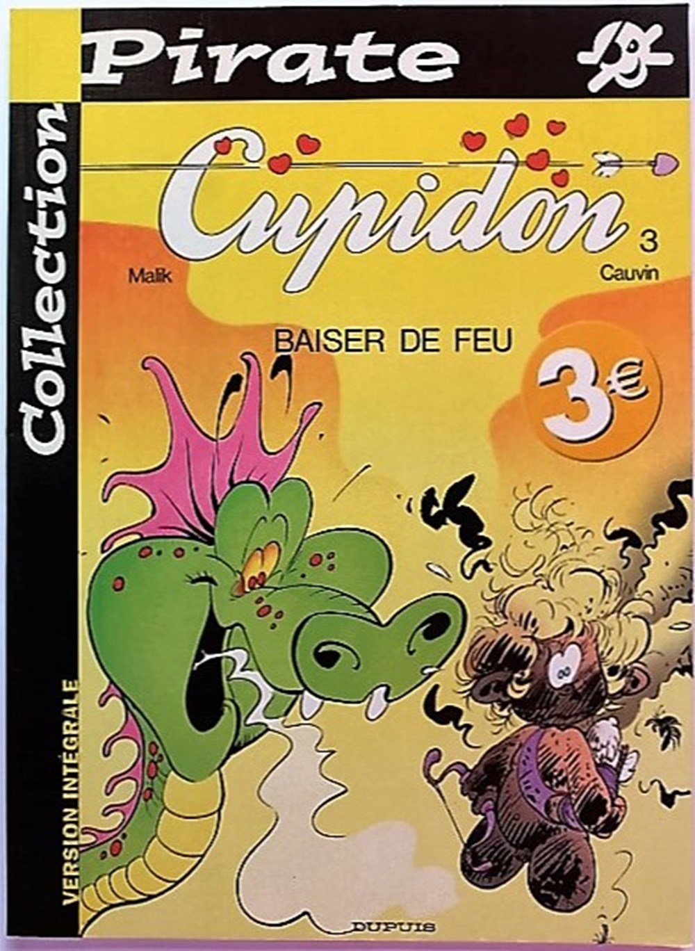 Cupidon - 03 - Baiser de feu - Rééd. 2003 livres bd revues bandes dessinees cupidon 03 baiser de feu reed 2003